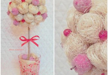 Мастер-класс "Топиарий - древо счастья"