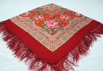 Платок 'Таинственная муза'