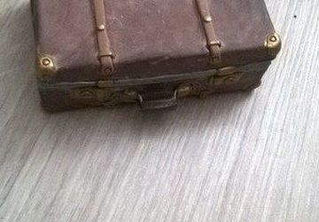 Шкатулка "Старый чемодан"