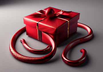 How to make a gift for snake