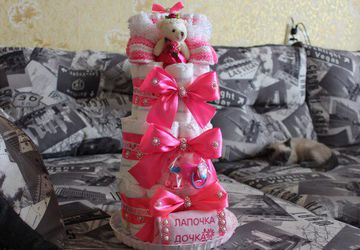 Тортик для девочки )) Лапочка дочка