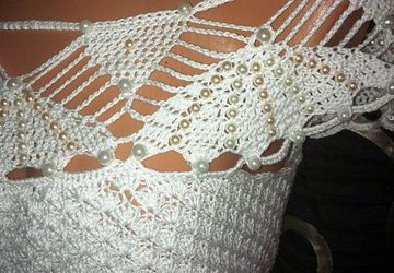 Платье ажурное