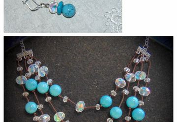 Колье и серьги