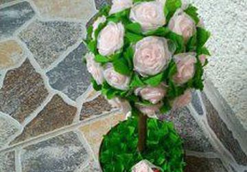 Топиарий, декоративное дерево.