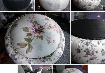 Поделки из шин