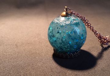 Подвеска "Синий штиль".