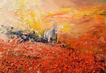 Картина маслом. Абстракция