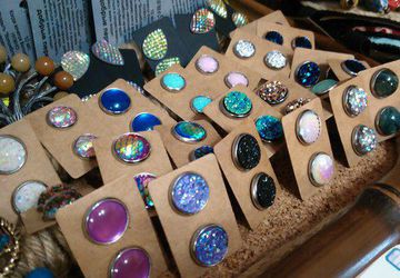 Серьги пусеты