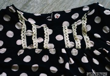 Платье из вискозы "Горошек" для малышки 68-92