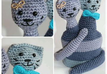 Влюбленные котики