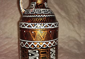 Ваза в греческом стиле