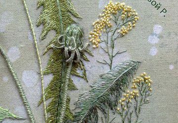 ОБЪЕМНАЯ ВЫШИВКА ГЛАДЬЮ