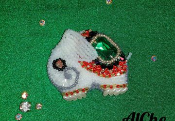 Брошь-слоник