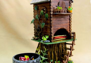 Чайный домик с конфетницей