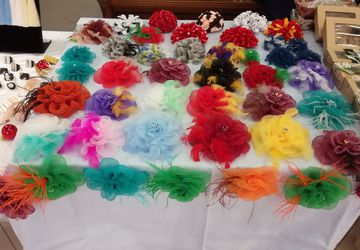 Брошь-цветок