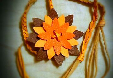 пояс ручная работа,Цветок