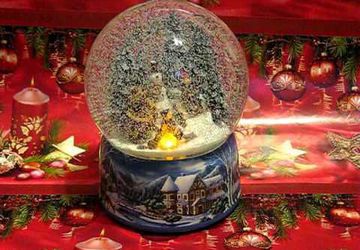 Снежный шар своими руками.