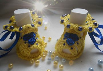 Пинетки-сандалики "Солнышко"