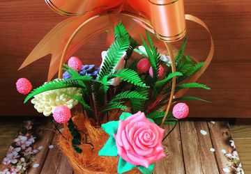 Весенний Букет из мыла