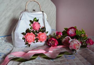 Сумочка "Пионы"