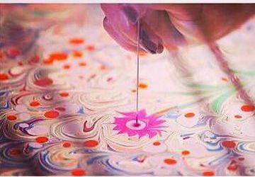 Мастер-класс по рисованию. Техника Эбру.