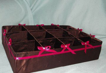 Коробы для хранения нижнего белья и носков на заказ.