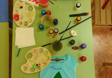 Мастер-класс по рисованию на одежде от TSA