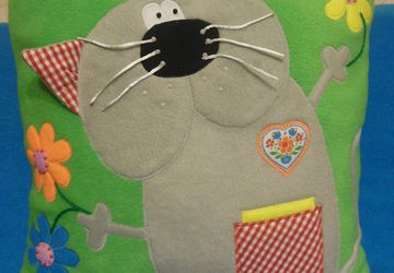 Декоративная подушка "Какой хороший день...!"