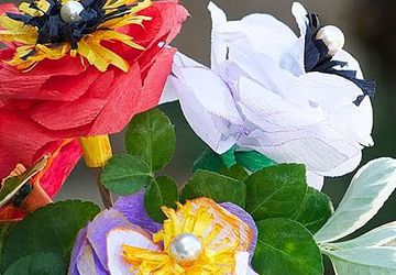 Поделки из гофрированной бумаги