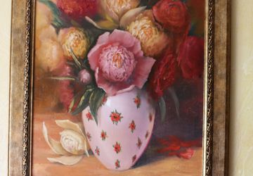 картина цветы