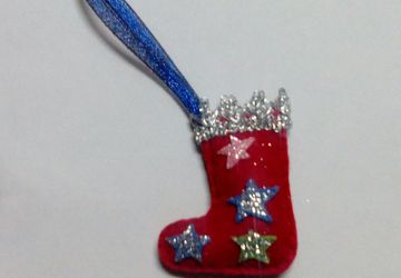 Сапожок новогодний
