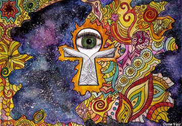 Картина "Око Вселенной"