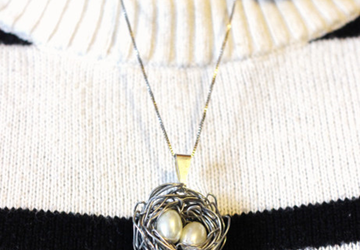 Подвеска гнездо своими руками.