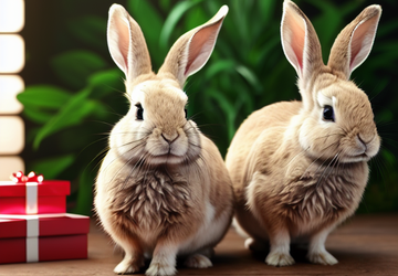 How to make a gift for rabbit lovers