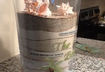 Жизнь это песок. Декор для дома.