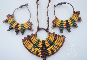 БОХО-КОМПЛЕКТ  "КРАСКИ ОСЕНИ "