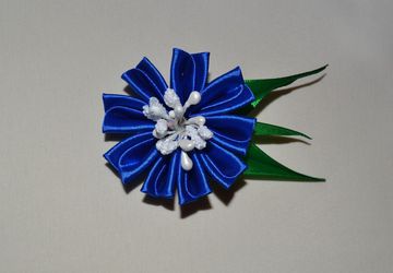 Резинка для волос Василек!