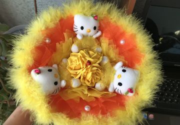 Букет из 3 Китти