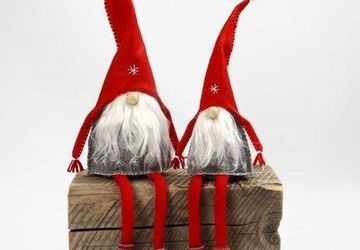 Новогодний гномик(дед мороз)