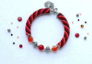 Браслет "Fire stone"