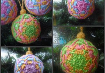 Ёлочные шары "Нежность"