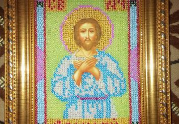 Именная икона "Св.Вмч. Алексий"