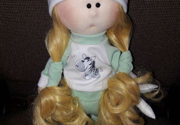 Кукла интерьерная ручной работы