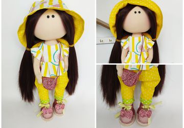 Текстильная кукла в подарок