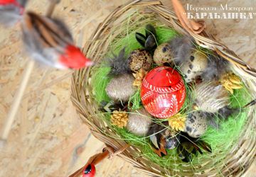 Как сделать пасхальную корзину своими руками