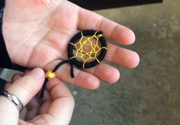 Ловец снов (брошь)