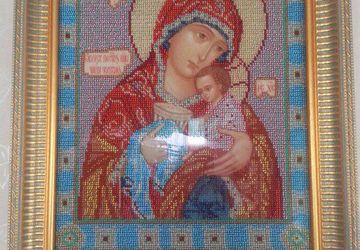 Икона из биссера