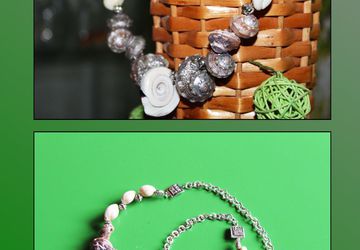 Колье из ракушек