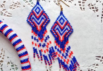 Серьги морские