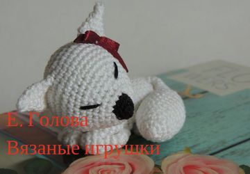 Лисичка с бантиком (на заказ)